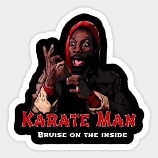 Karate in the Boardroom: Trading Places T-Shirt - Market Martial Arts Edition Sticker